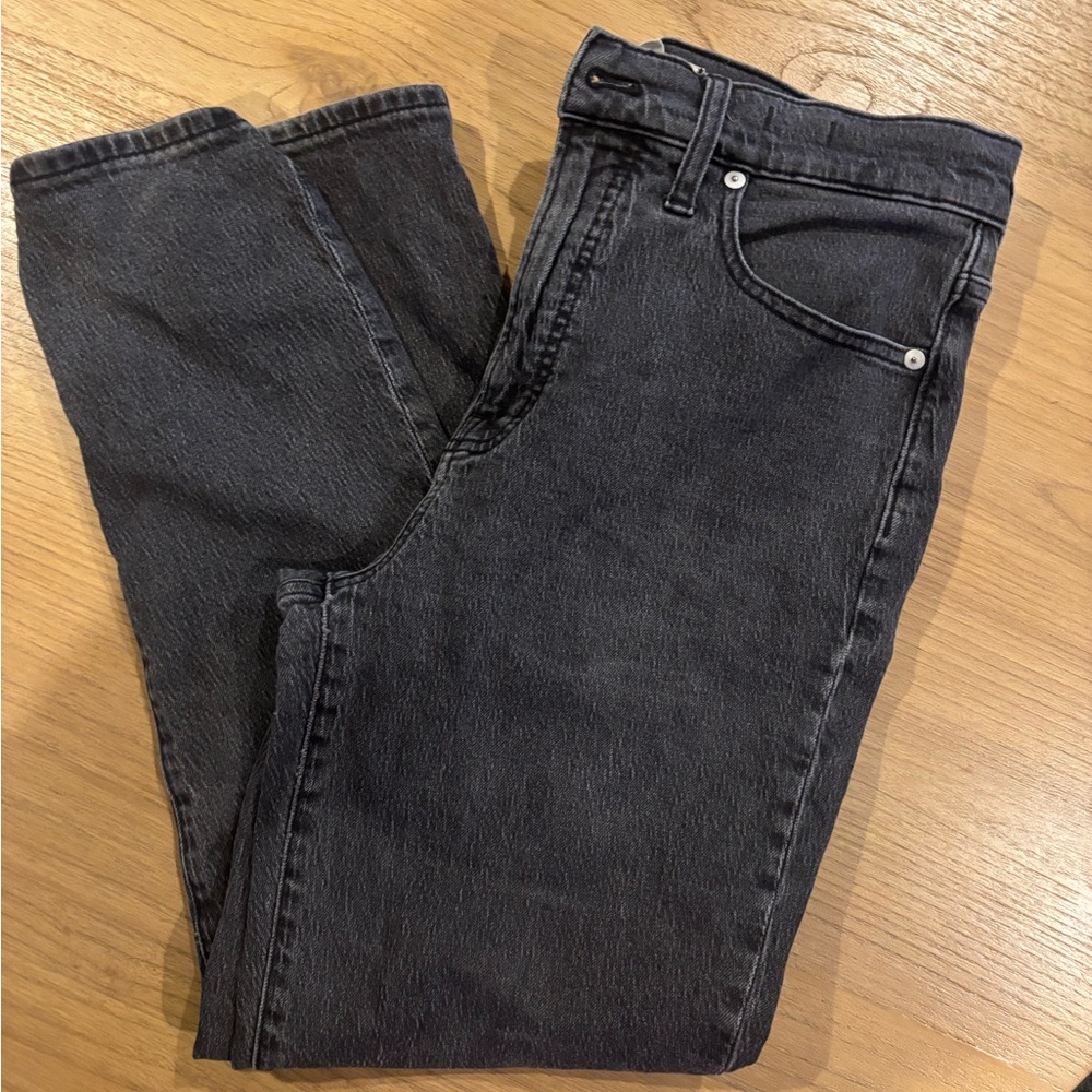 Madewell Classic Black Denim Jeans